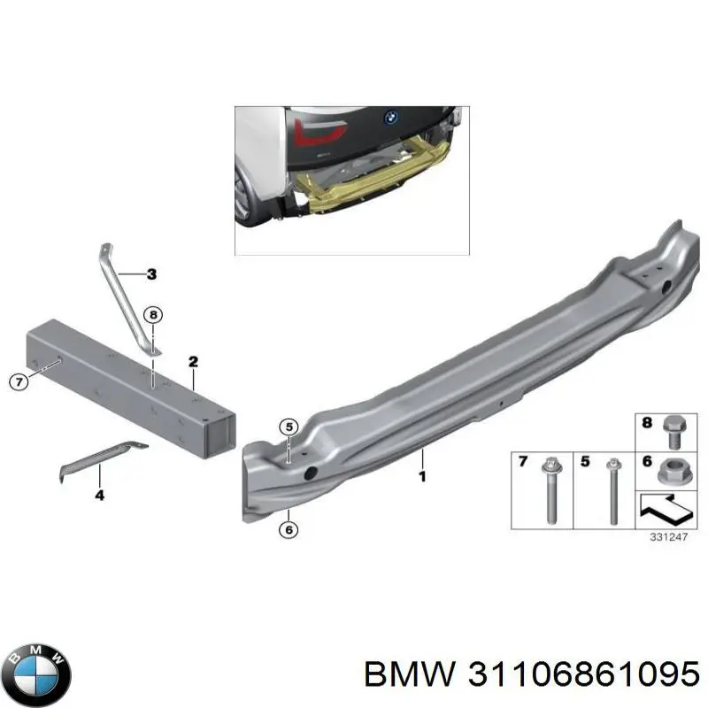 31106861095 BMW 
