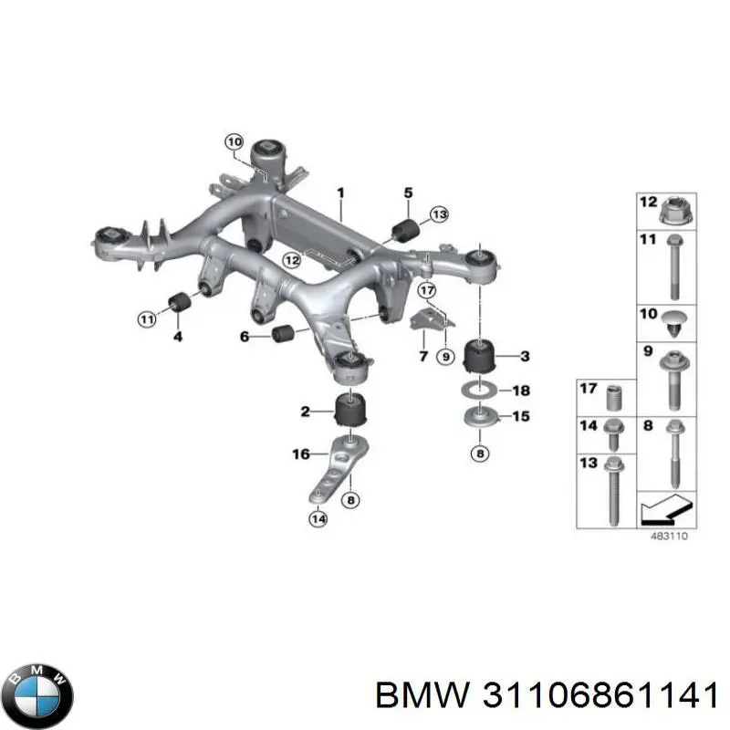  31106861141 BMW