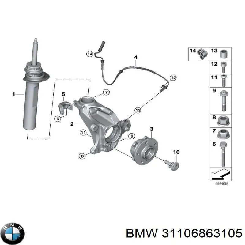  31106863105 BMW