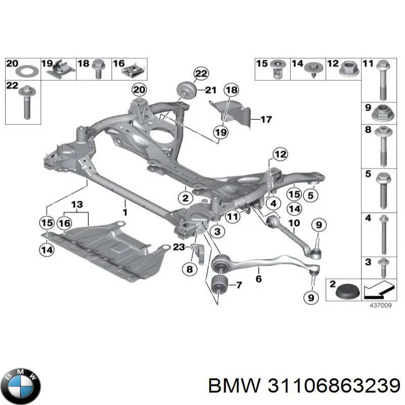 Купити 6863239 BMW 
