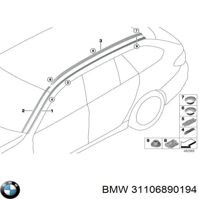  BMW 31106890194