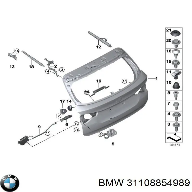  31108854989 BMW