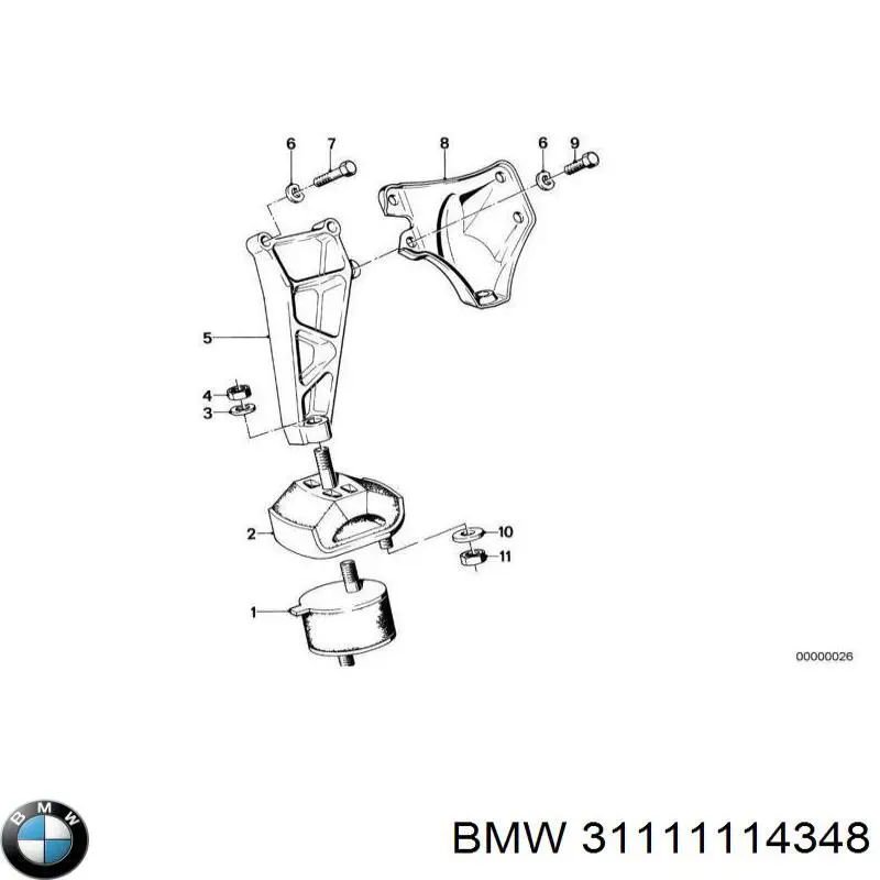  BMW 31111114348
