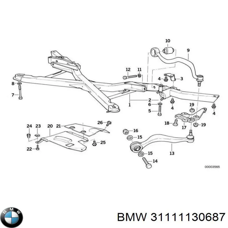  31111130687 BMW