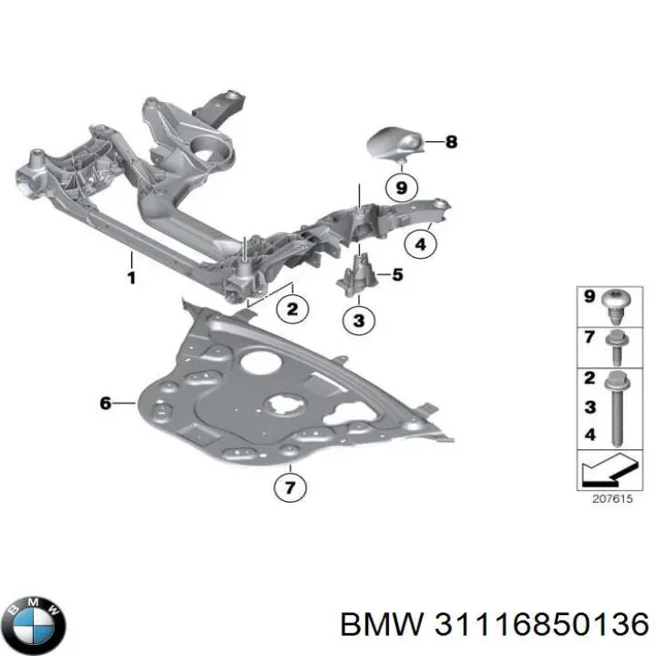  BMW 31116850136 ціна, від 89.95 USD