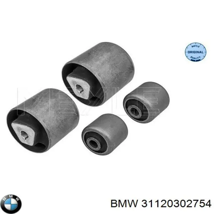 Сайлентблок нижнього важеля передньої підвіски BMW 31120302754 ціна, від 20.89 USD