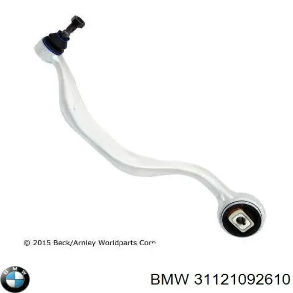 Важіль передньої підвіски нижній, правий BMW 31121092610 ціна, від 45.21 USD