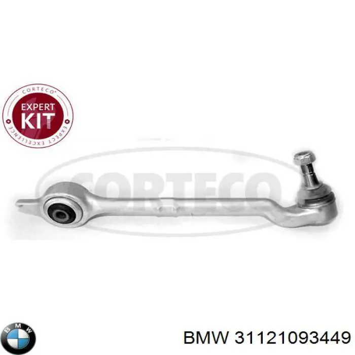 Важіль передньої підвіски нижній, лівий 31121093449 BMW