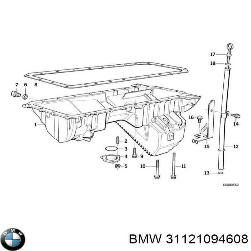 Купити 31121094608 BMW 