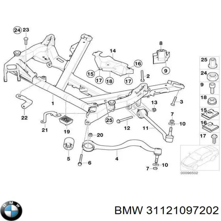  BMW 31121097202 ціна, від 15.92 USD