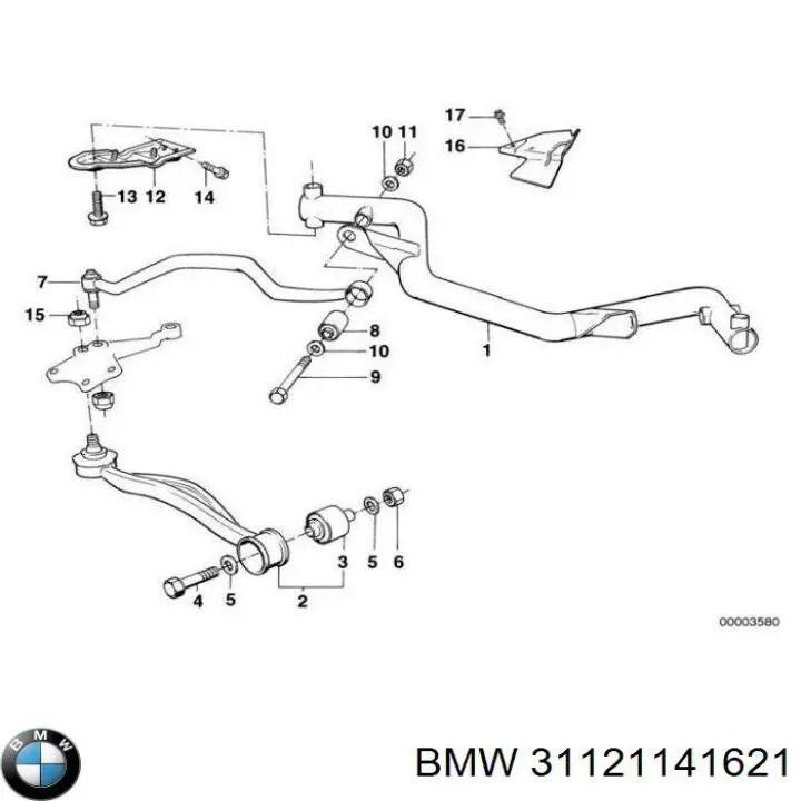  BMW 31121141621 ціна, від 365.77 USD
