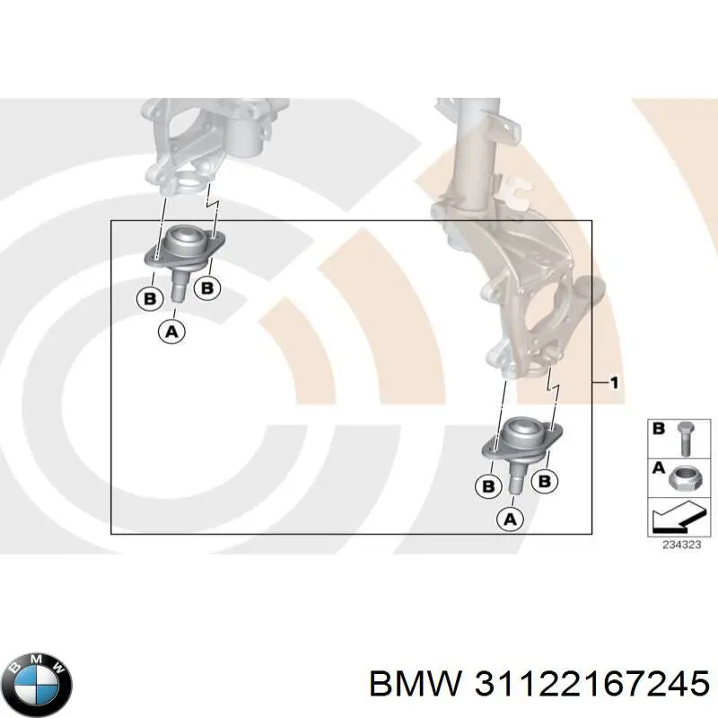  BMW 31122167245 ціна, від 128.92 USD