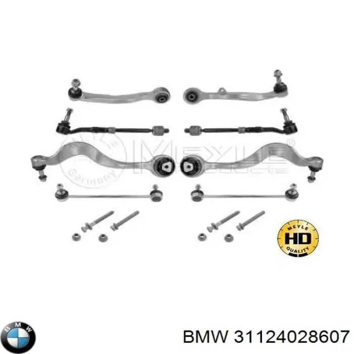 Купити 31124028607 BMW Лівий важіль передній нижній підвіски