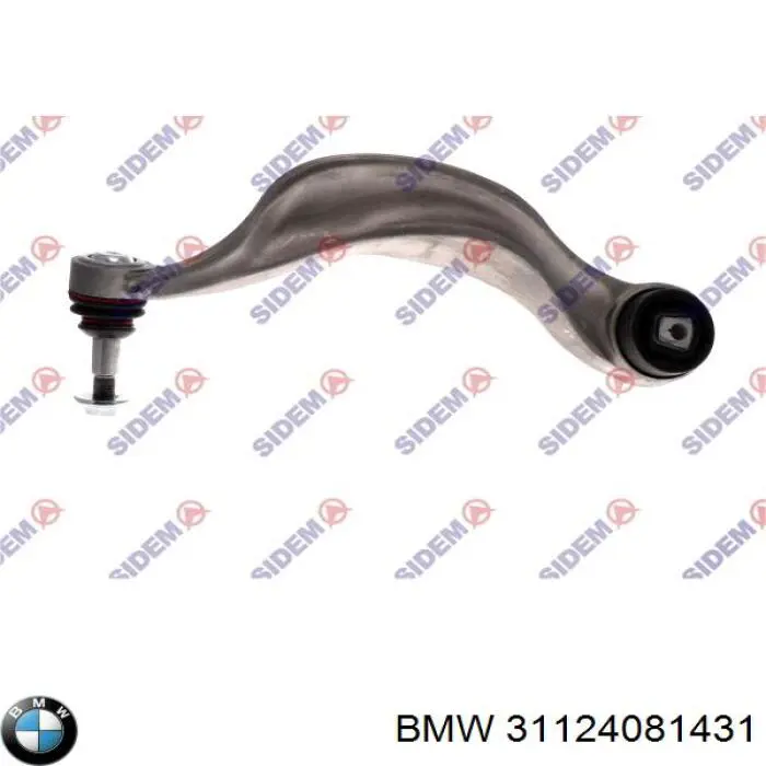 Купити 31124081431 BMW Лівий важіль передній нижній підвіски