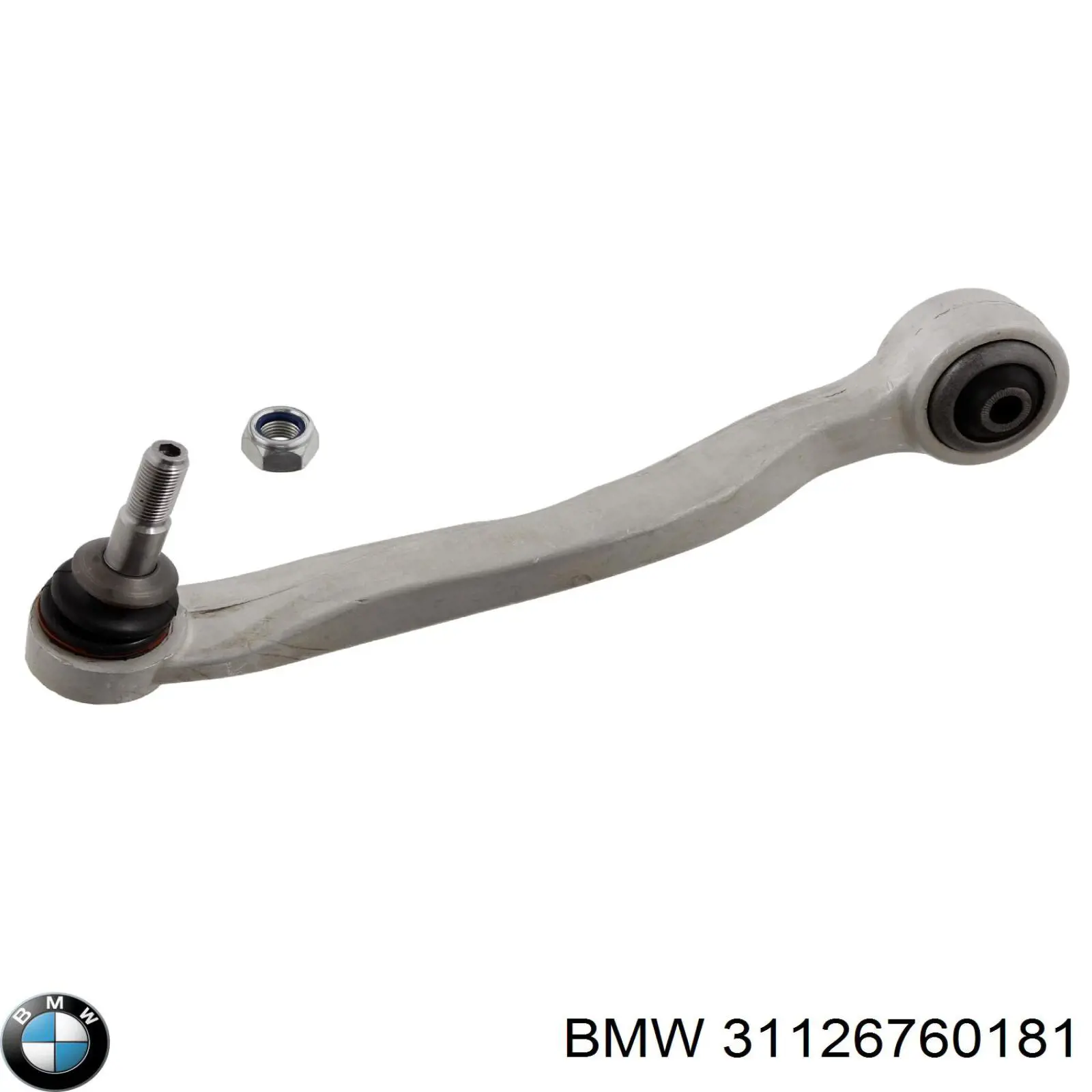 Важіль передньої підвіски нижній, лівий 31126760181 BMW