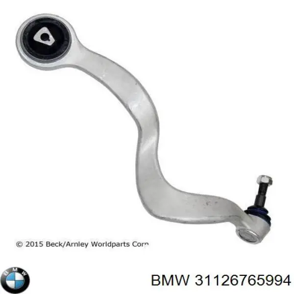 Важіль передньої підвіски нижній, правий BMW 31126765994 ціна, від 76.49 USD