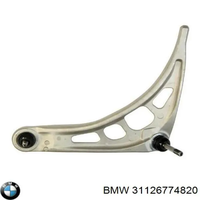 Правий важіль передній нижній підвіски BMW 31126774820