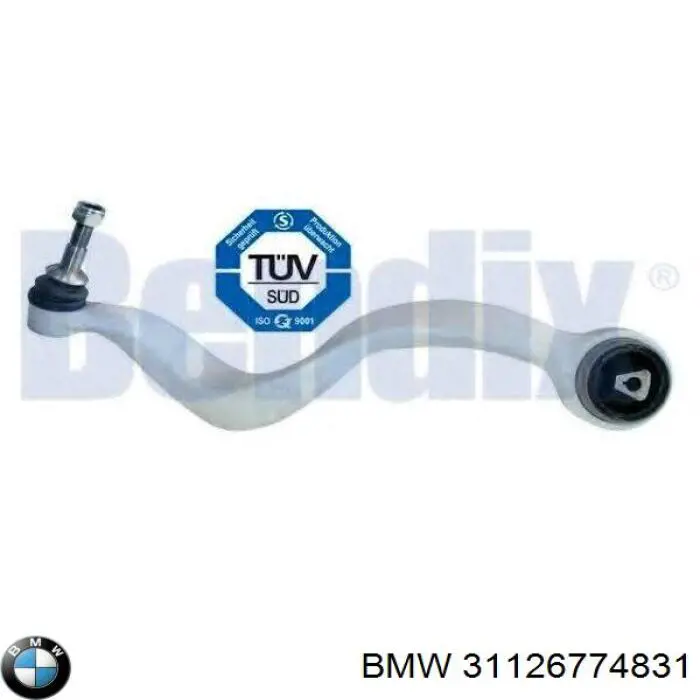 Важіль передній лівий BMW 31126774831 ціна, від 49.64 USD