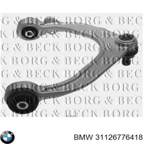 Важіль передньої підвіски верхній, правий BMW 31126776418