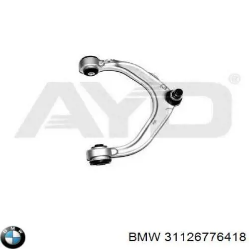 Важіль передньої підвіски верхній, правий BMW 31126776418 ціна, від 31.67 USD