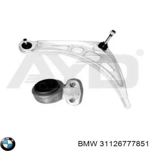 Купити 31126777851 BMW Лівий важіль передній нижній підвіски