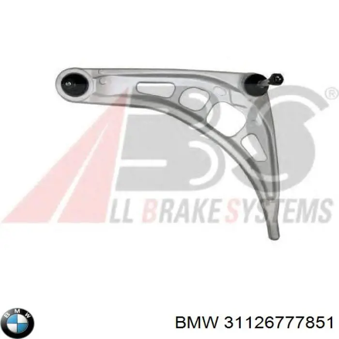 Важіль передній лівий BMW 31126777851 ціна, від 57.89 USD