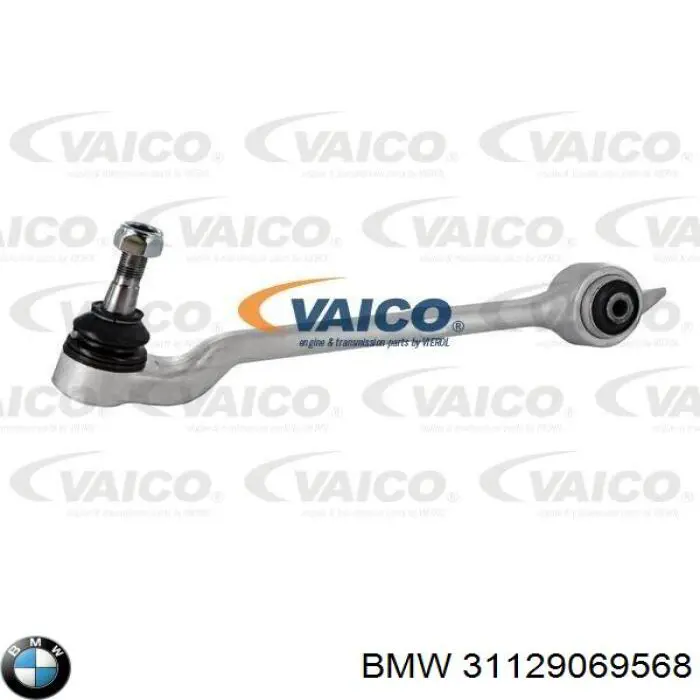 Важіль передньої підвіски нижній, правий 31129069568 BMW