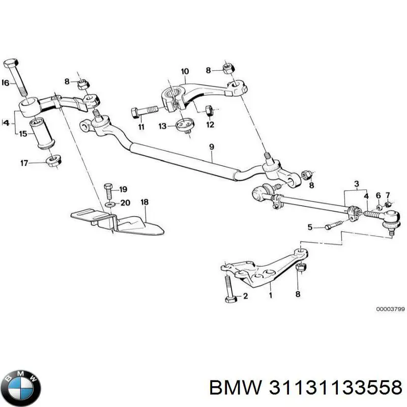 31131133558 BMW 