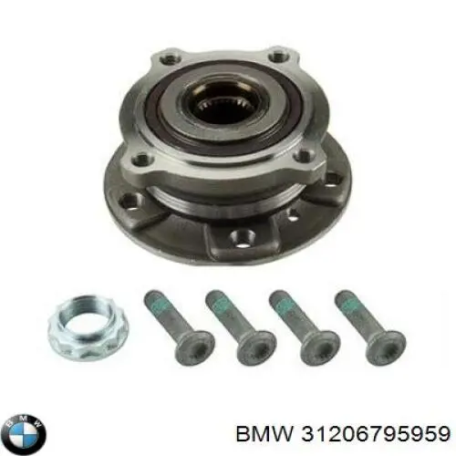 Маточина переднього колеса BMW 31206795959