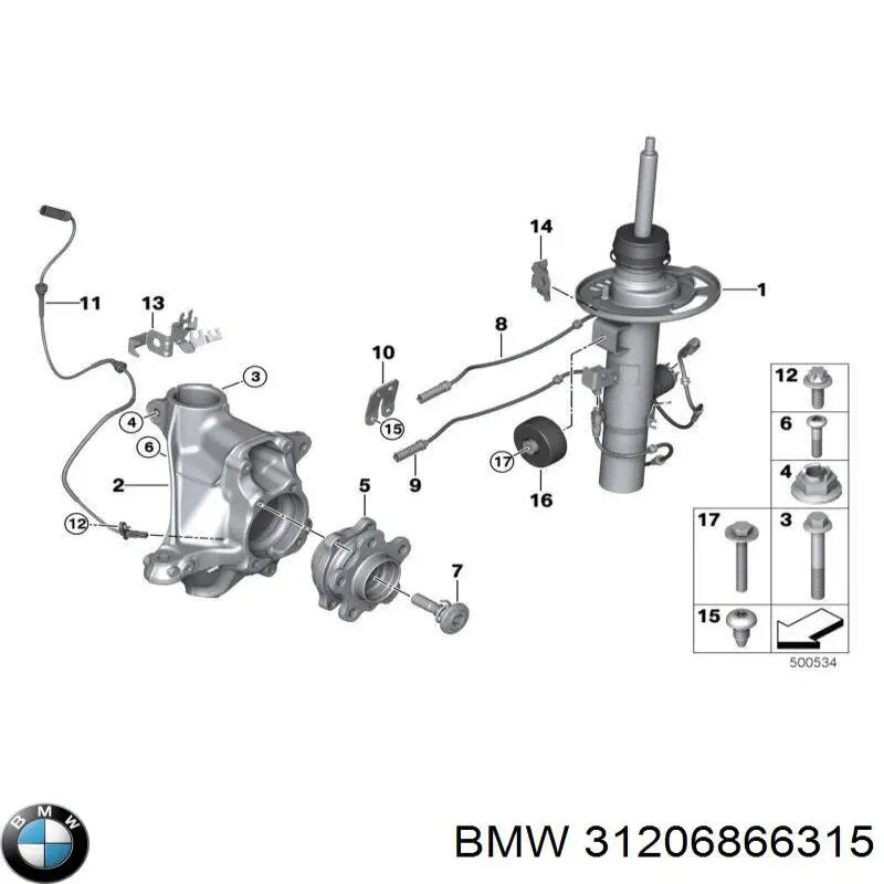 Маточини задніх коліс Depo/Loro/Abakus 14101322 ціна, від 63.33 USD