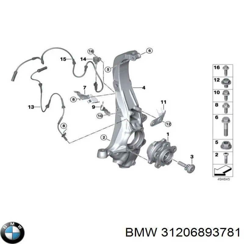  31206893781 BMW