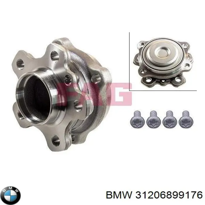 Маточини задніх коліс BMW 31206899176 ціна, від 63.33 USD