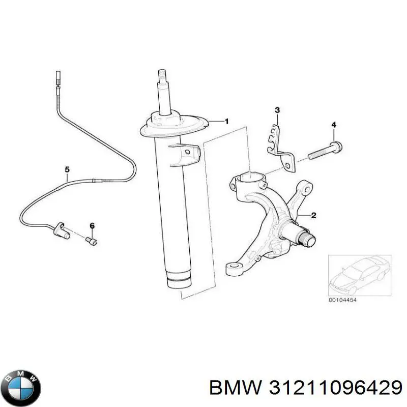 Оригинал германия доставка 7-14 дней на BMW 3 E46