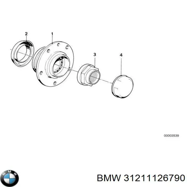 Купити 31211126790 BMW 