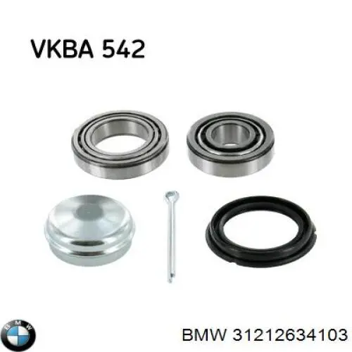 Купити 31212634103 BMW Передній підшипник колеса