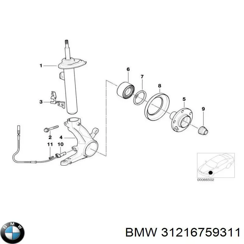 31216759311 BMW 