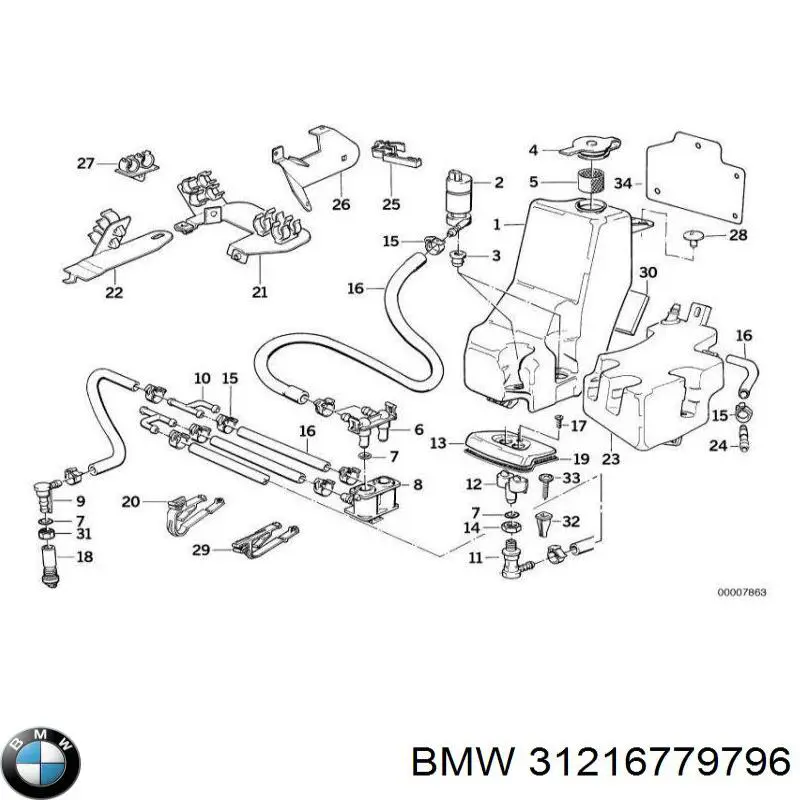 Вісь передня і поворотні кулаки BMW 31216779796 ціна, від 31.67 USD