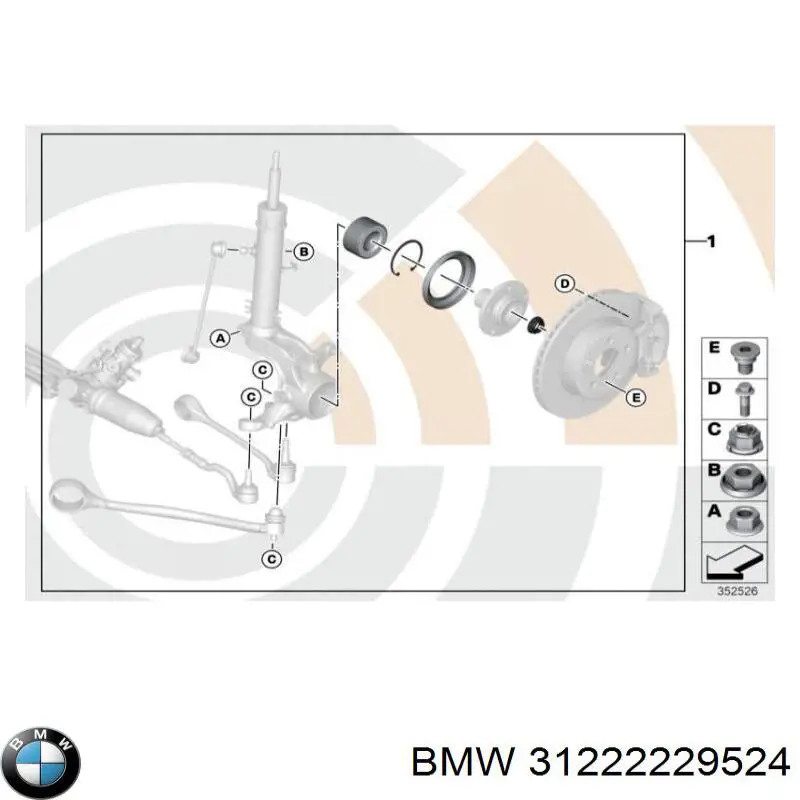 31222229524 BMW 