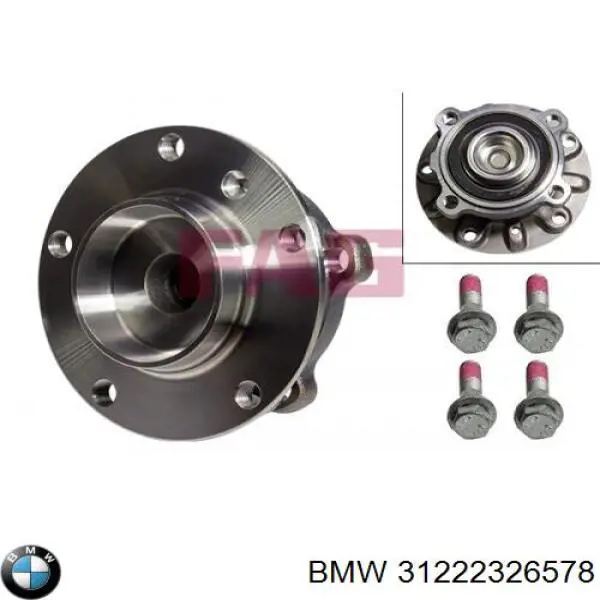 Маточина колеса передня BMW 31222326578 ціна, від 19.00 USD
