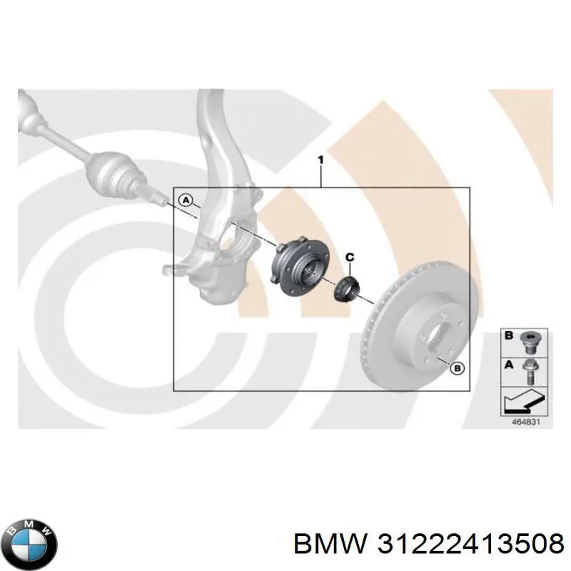 31222413508 BMW 