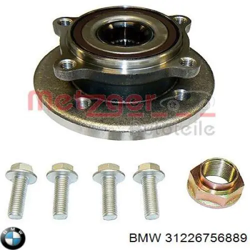 Купити 31226756889 BMW Маточини передніх коліс
