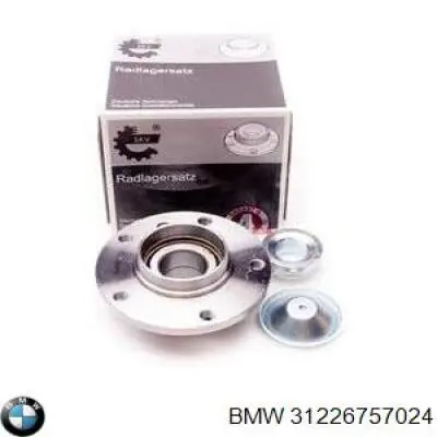 Маточина переднього колеса BMW 31226757024