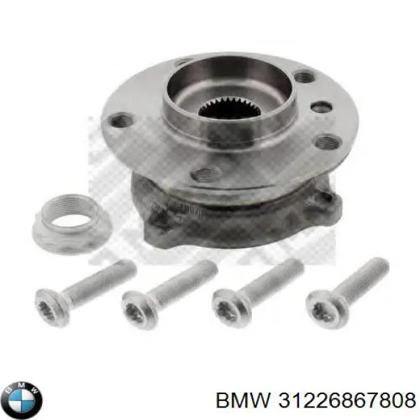 Маточина колеса передня BMW 31226867808 ціна, від 52.65 USD