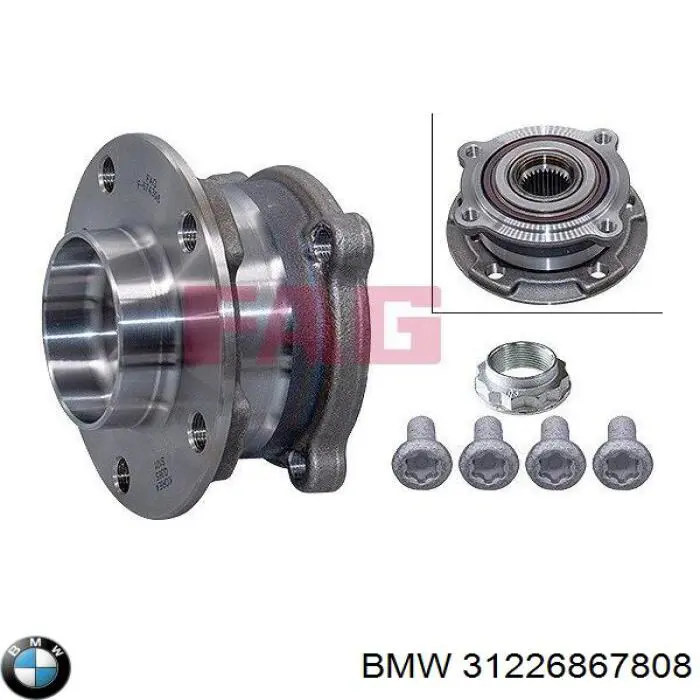 Купити 31226867808 BMW Маточини передніх коліс