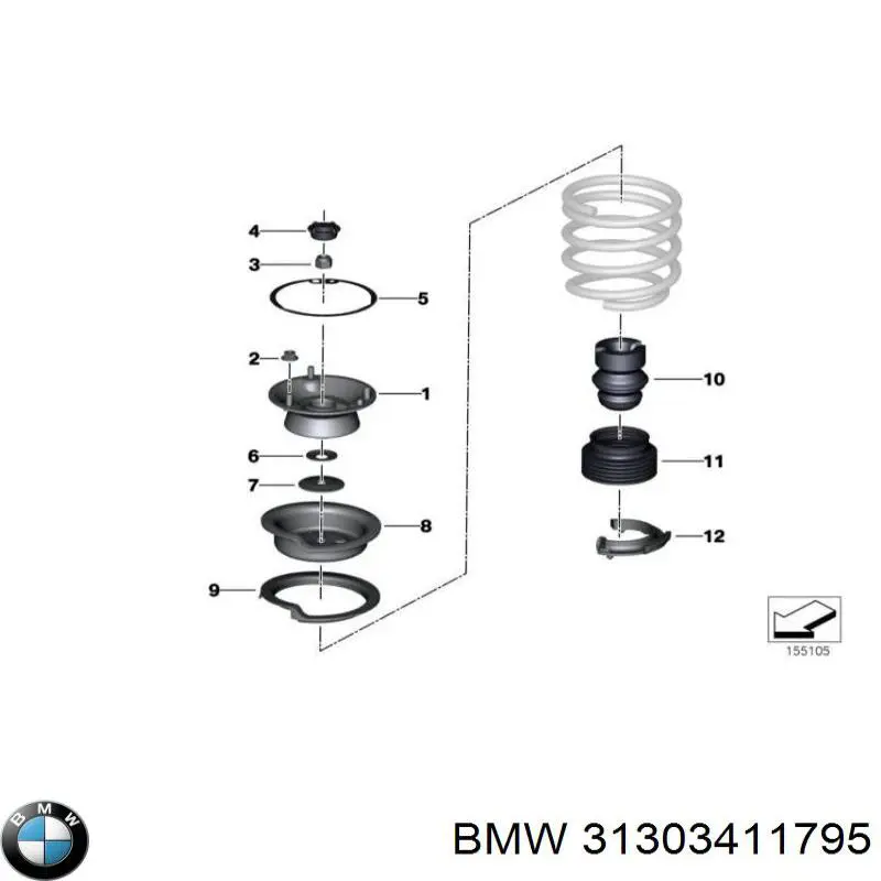 31303411795 BMW 
