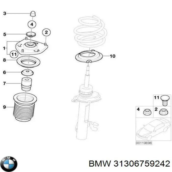 31306759242 BMW 