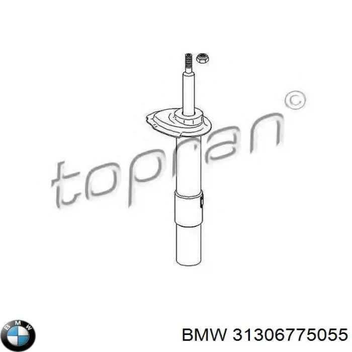 Купити 31306775055 BMW Амортизатора передній лівий