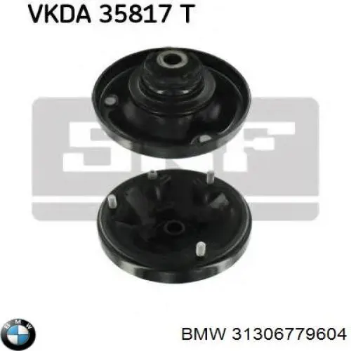 Опора стійки амортизатора переднього BMW 31306779604 ціна, від 28.06 USD
