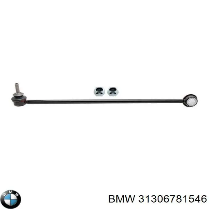 Стійка стабілізатора, переднього, права BMW 31306781546 ціна, від 10.27 USD