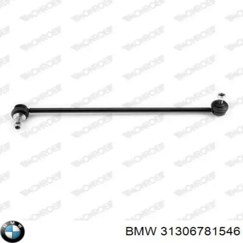 Стійка стабілізатора переднього, права 31306781546 BMW